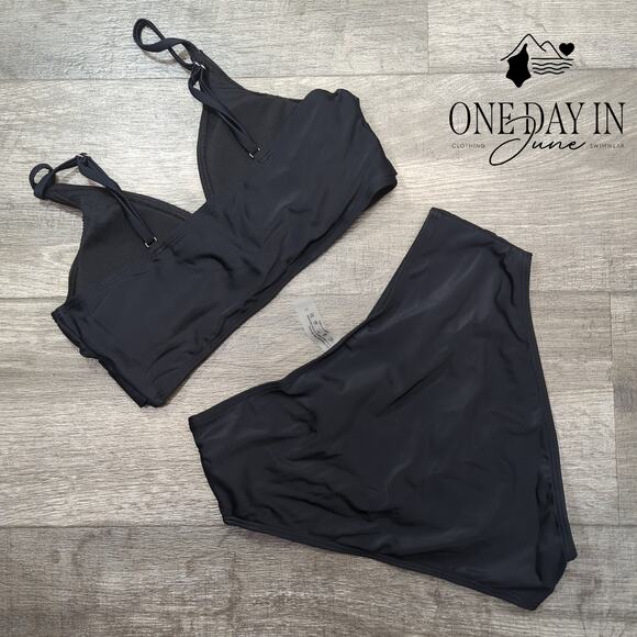 Adisputent Cross Front Bikini Swimsuit Size S - Picture 5 of 5